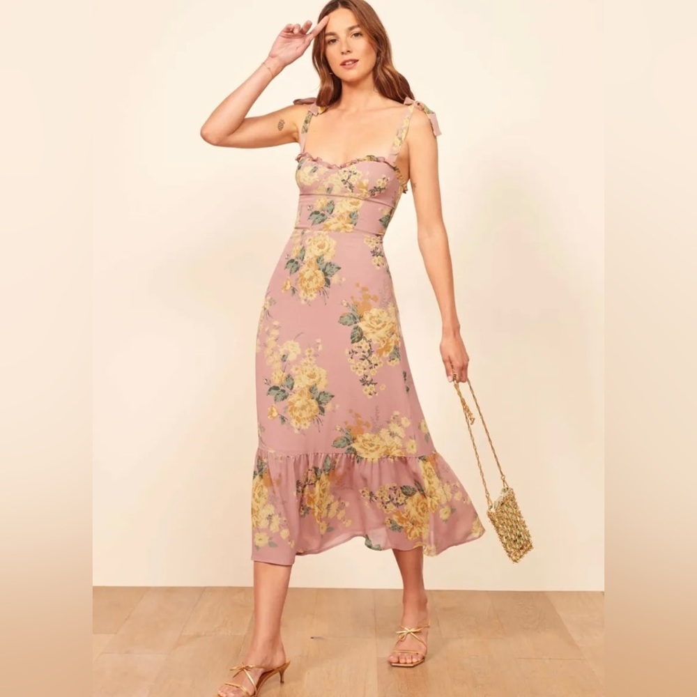 Reformation Floral Nikita Dress